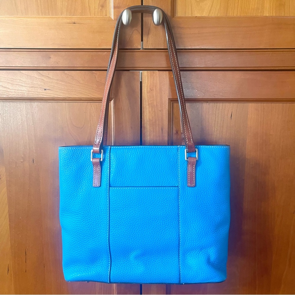 Dooney & Bourke Genuine Leather Tote & Shoulder Bag - Picture 5 of 13